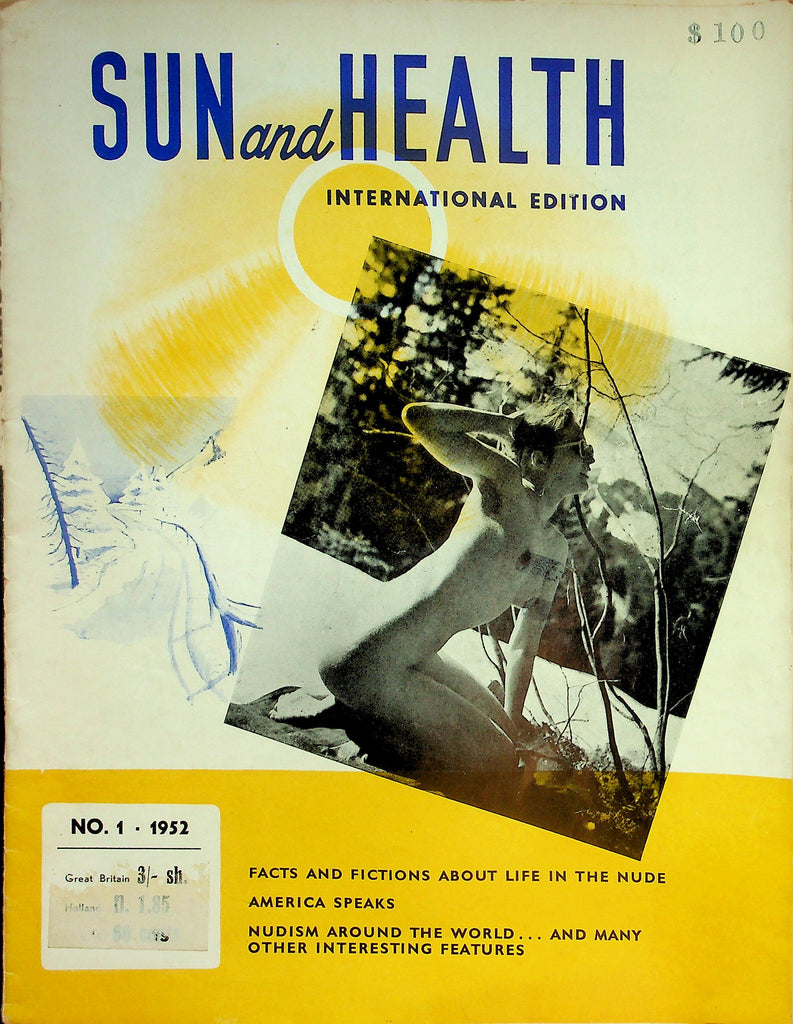 Sun and Health International Edition Magazine  Nudism Around The World  #1  1952       102126lmp-GSC