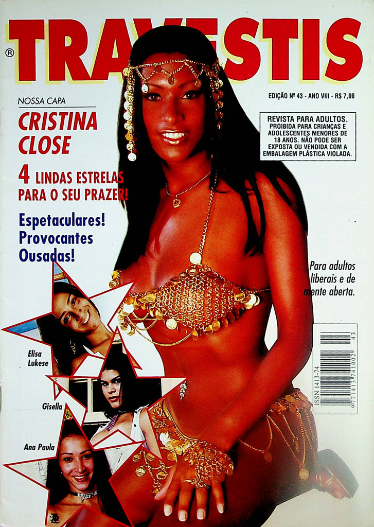 Travestis Spanish International Transgender Digest  Covergirl Cristina Close  #43  2004  021325lm-p
