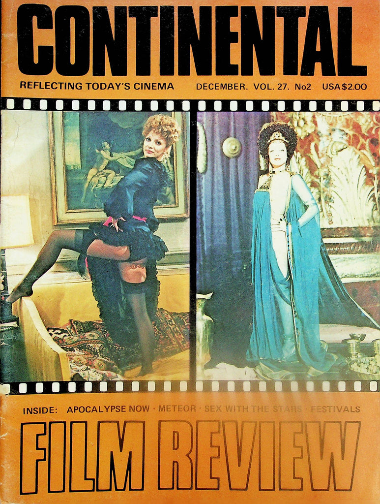 Continental Film Review Magazine Cover Film 'Confessions From A Roman Orgy' vol.27 #2  1970's      050425lm-p