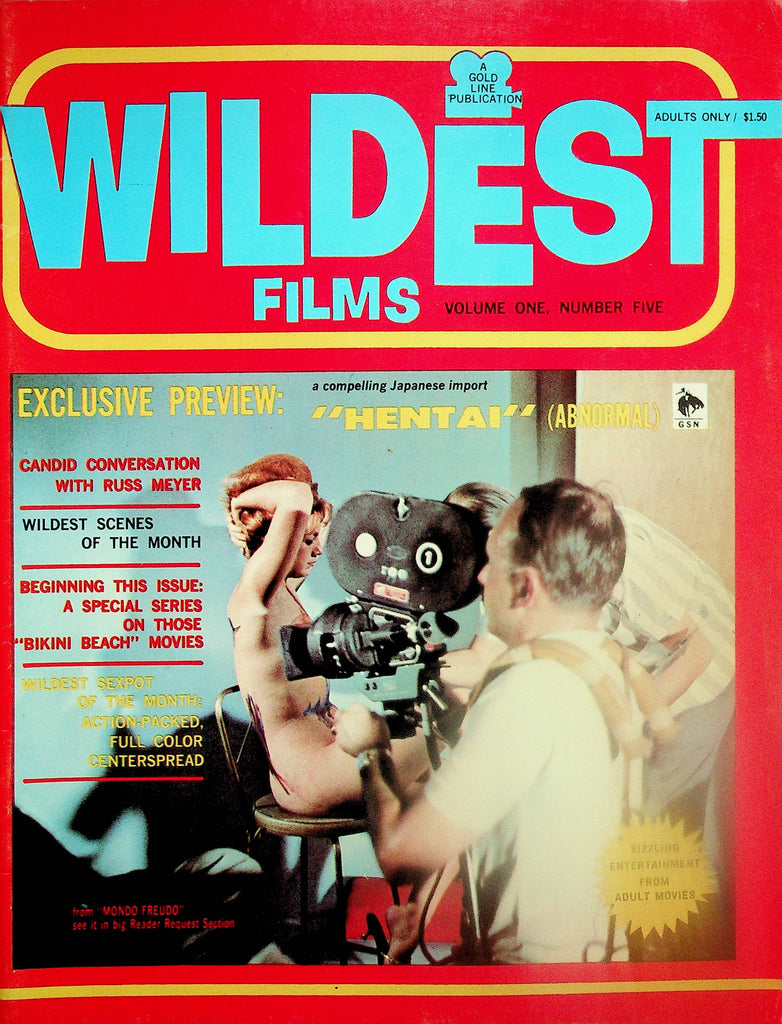 Wildest Films Magazine  Candid Conversation With Russ Meyer / Japanese Import "Hentai"  vol.1 #5  1966   110425lm-p
