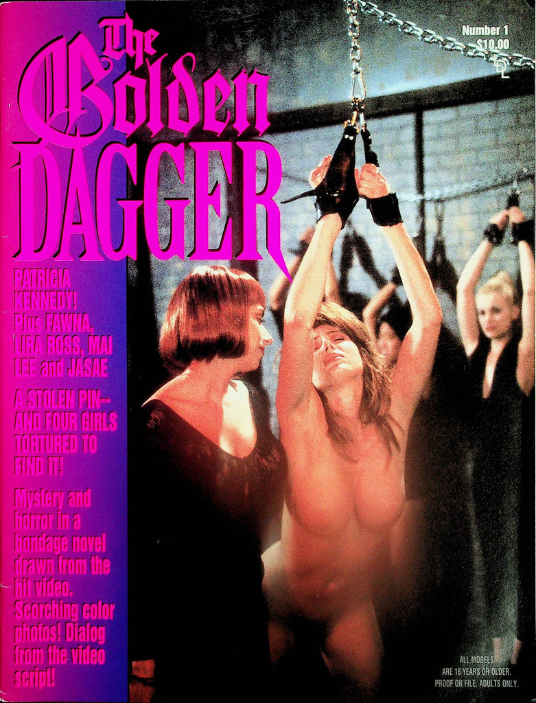 The Golden Dagger Bondage Magazine  Patricia Kennedy / Fawna  #1  1994 London Enterprises   092225lm-p