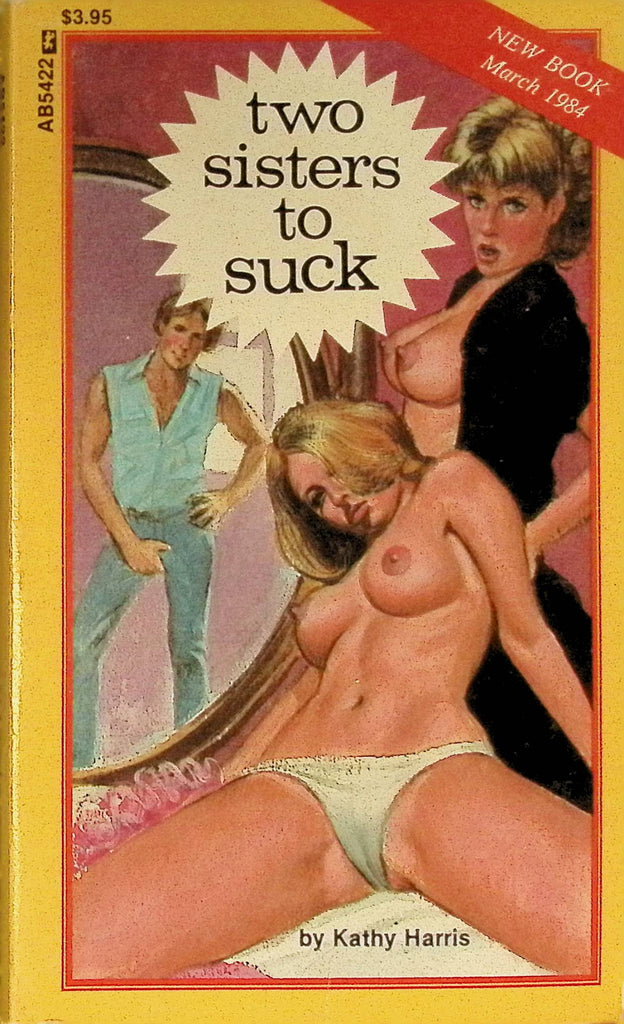 Two Sisters to Suck by Kathy Harris AB5422 1984 Greenleaf Classics Adult Paperback Novel 071625AMP