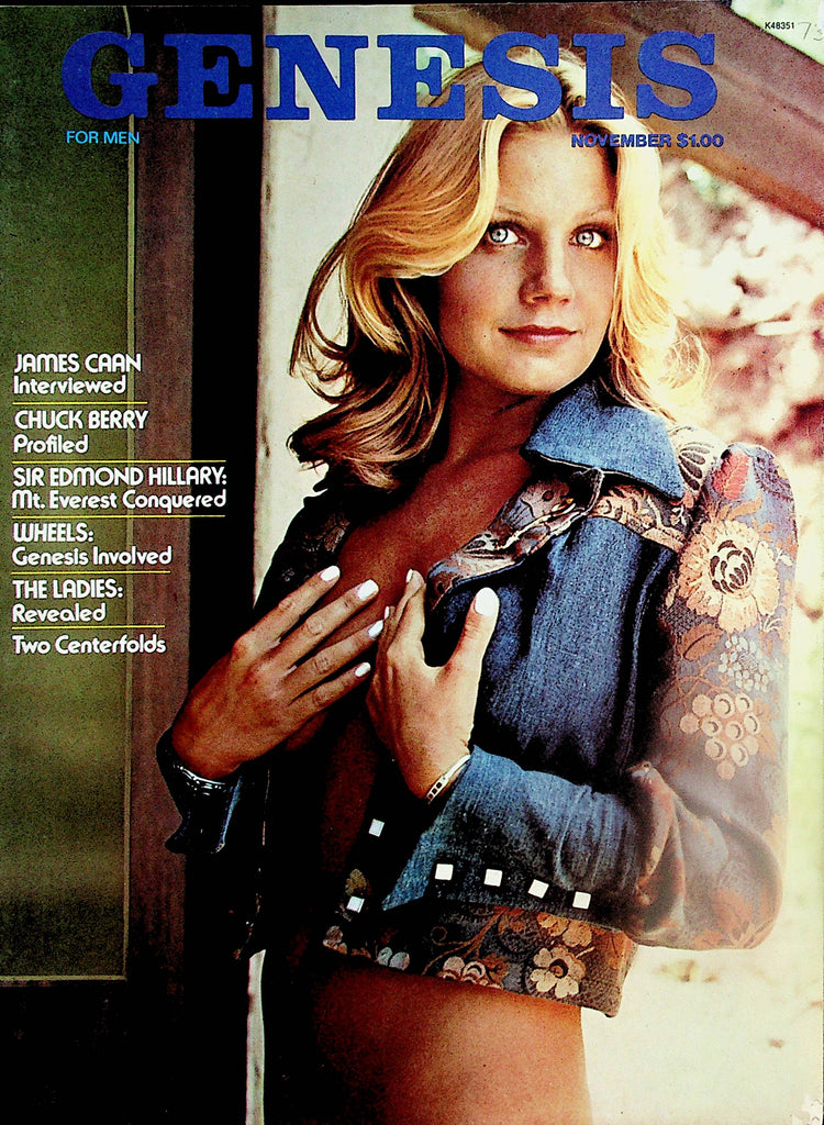 Genesis  Magazine   Centerfold Girl Cynthia  November 1973  031624lm-p