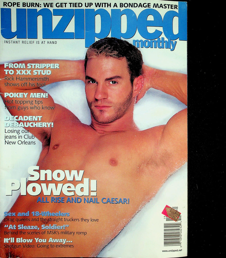 Unzipped Monthly Gay Magazine   Snow Honey - Hail Caesar!  2000    030826lmp