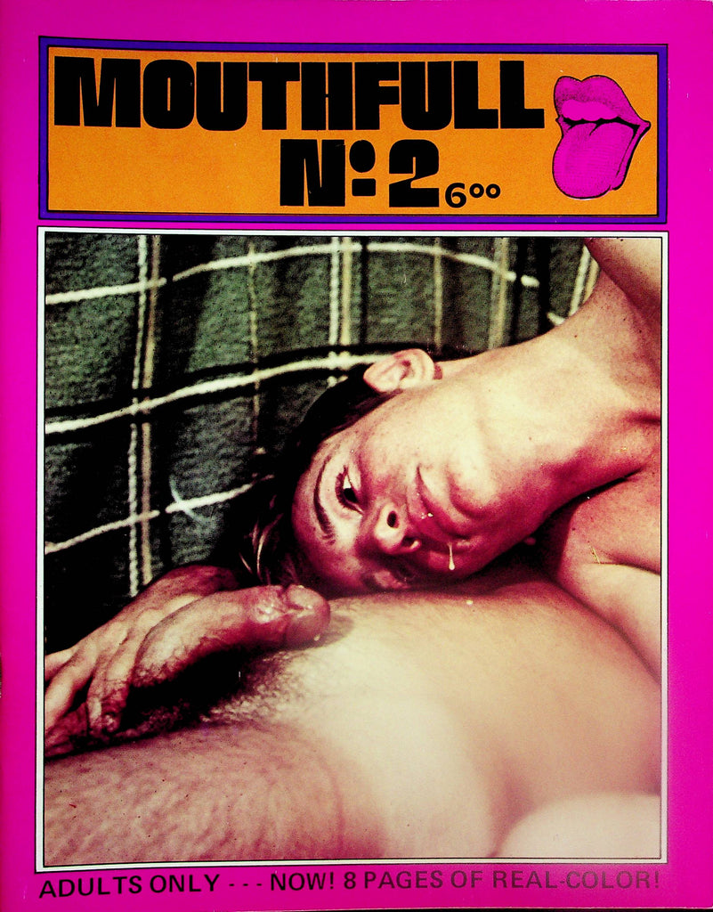 Mouthful Gay Magazine Is It Big Enough For You?   #2  1970's  060725lm-p2
