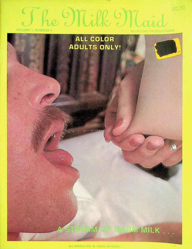 The Milk Maid Magazine  A Stream Of Warm Milke / Nicole And Her Nine Inch Banana  vol.1 #1  1980's    062426lmp-GSC