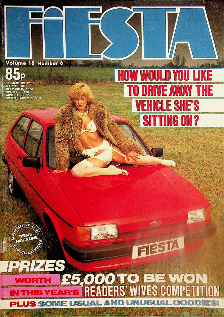 Fiesta Busty Magazine    Centerfold Girl Vera   vol.18 #6  1990's    053024lm-p