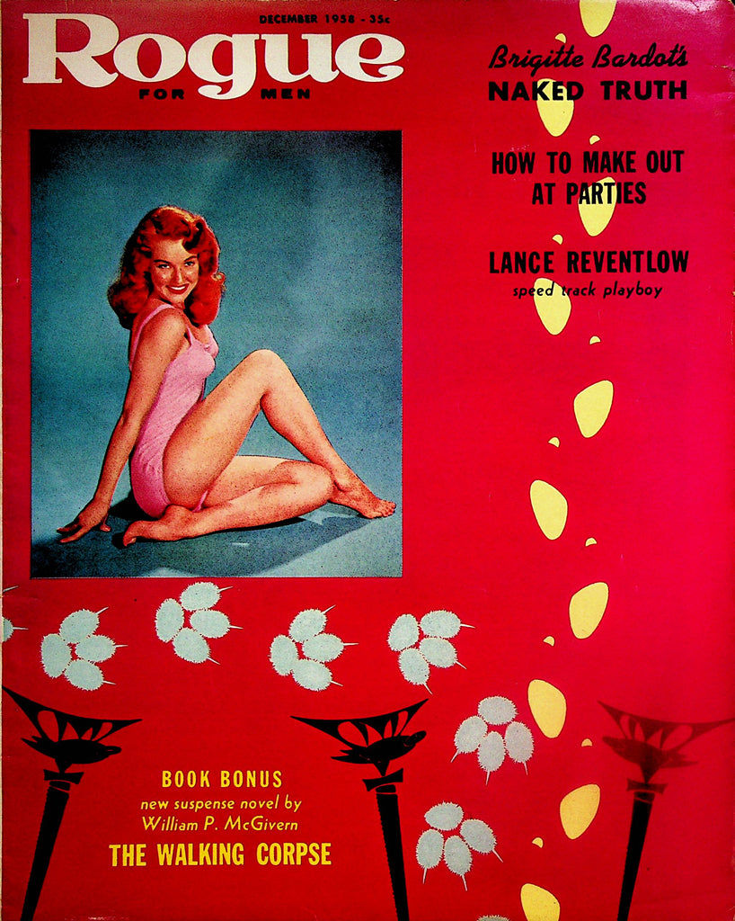 Rogue Vintage Magazine   Brigitte Bardot's Naked Truth / Lance Reventlow Speed Track Playboy  December 1958       090623lm-p