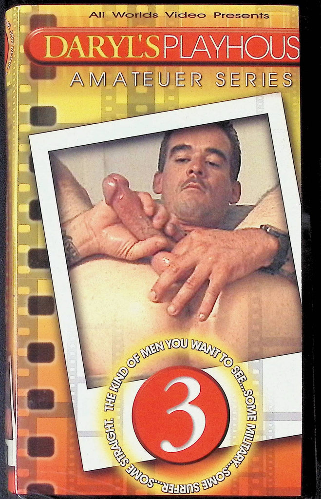 Daryl's Playhouse 3 All Worlds Video Gay VHS 2002 102224JKVHS