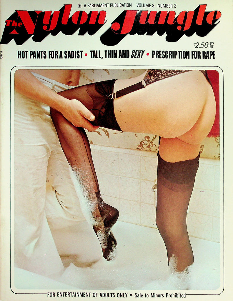 The Nylon Jungle Magazine  Hot Pants For A Sadist / Tall, Thin & Sexy   vol.8 #2  1970     051126lmp