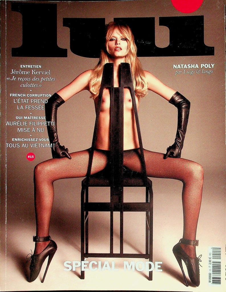 lui French International Magazine  Special Mode :  Cover Girl Natasha Poly  March 2015    030926lmp