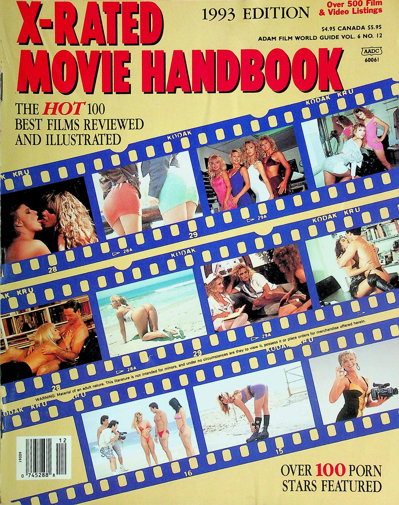 X-Rated Movie Handbook Magazine Vol.6 No.12 022025RP2