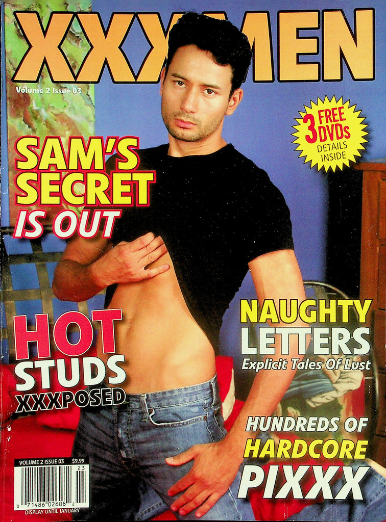 XXX Men Gay Magazine  Sam's Secret Is Out    vol.2 #3  1990's   031826lmp