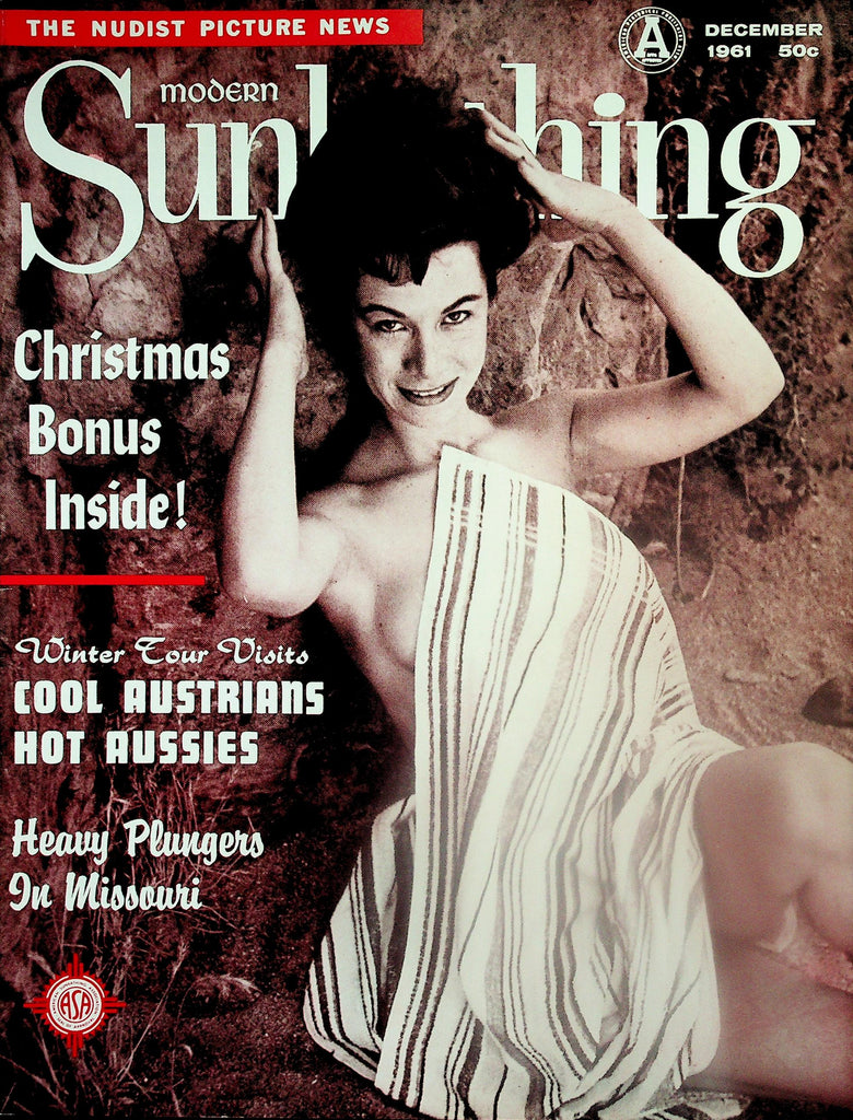 Modern Sunbathing Nudist Magazine  Cool Austrians Hot Aussies  December 1961    112825lmp2