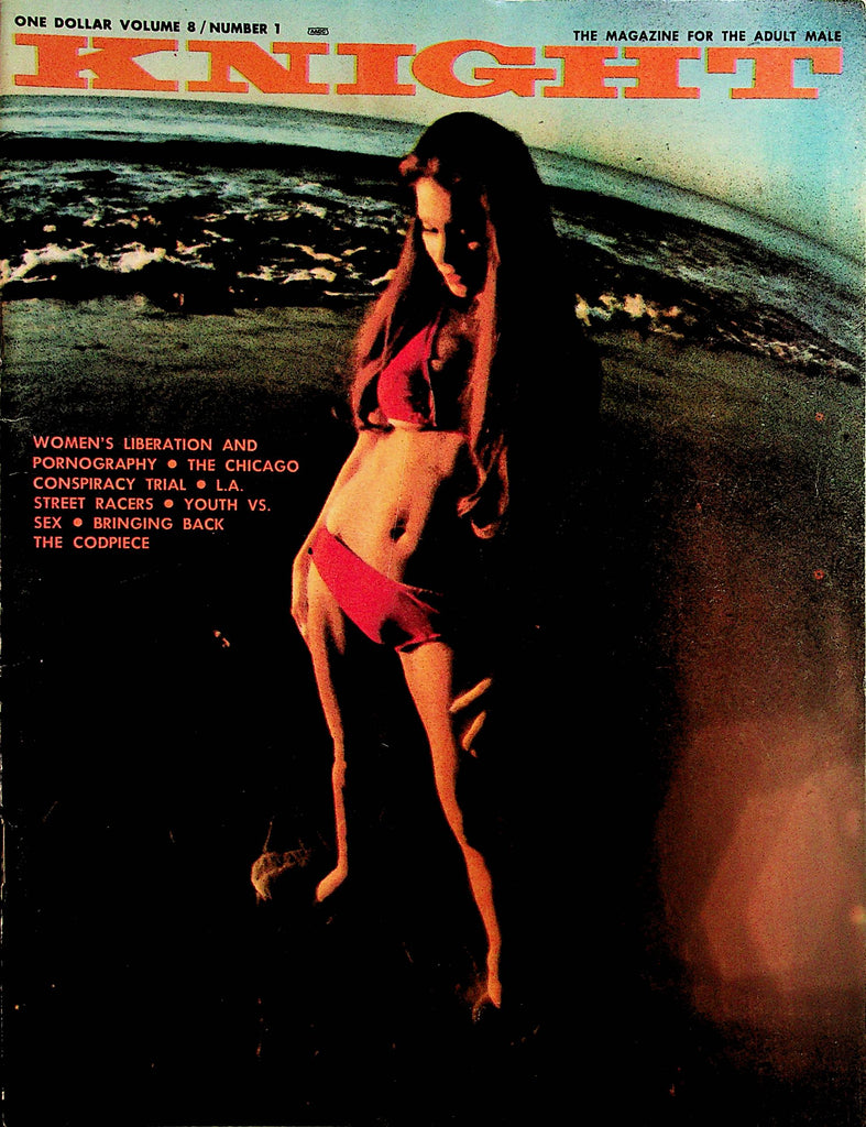 Knight Magazine   Covergirl Joy McCoy  vol.8 #1   1970   041324lm-p