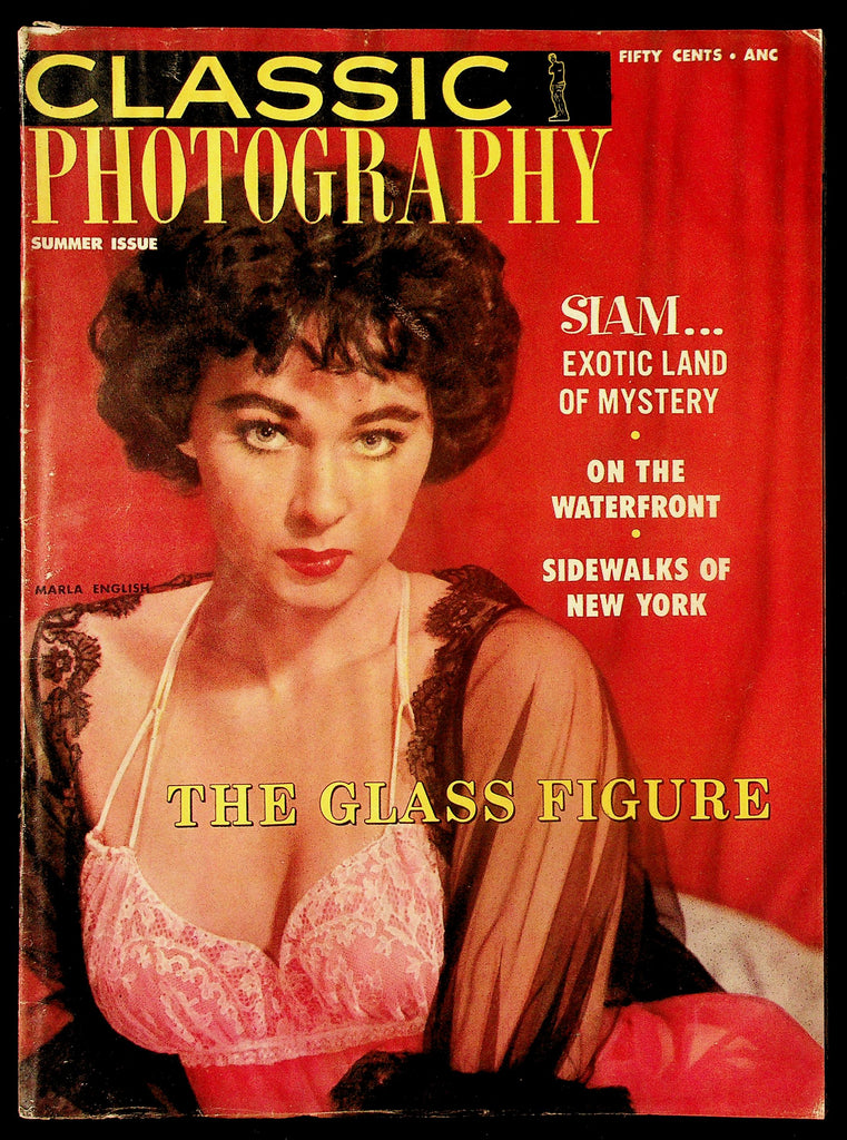 Classic Photography #4 Summer 1957 Marla English Cover Adult Magazine 081426HRP-40