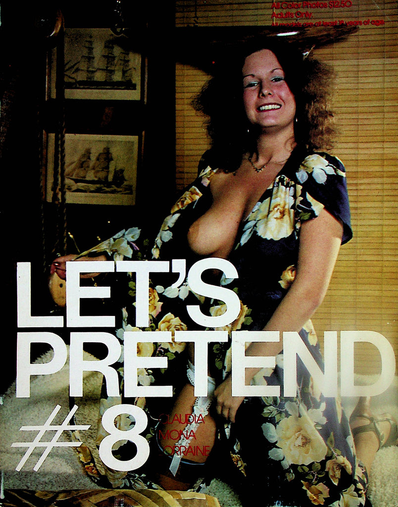 Let's Pretend Magazine  Covergirl Claudia Spreads For You #8 1980's  112123lm-p2