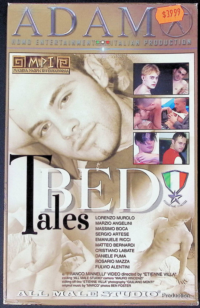 Bed Tales Marina Pacific International Inc. Gay VHS 2001 101124JKVHS4