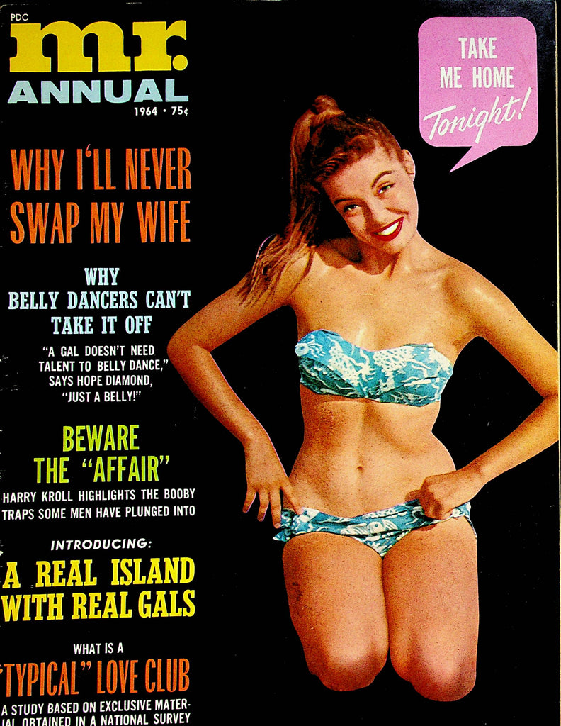Mr. Annual Vintage Busty Magazine  Centerfold Girl Carlotta Ball   1964     051123lm-p