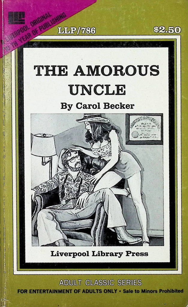 The Amorous Uncle by Carol Baker LLP786 1978 Liverpool Library Adult Paperback Novel-082124AMP