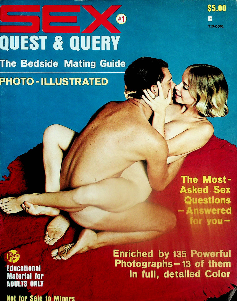 Sex Quest & Queary Vintage Magazine  The Bedside Mating Guide  vol.1  1971