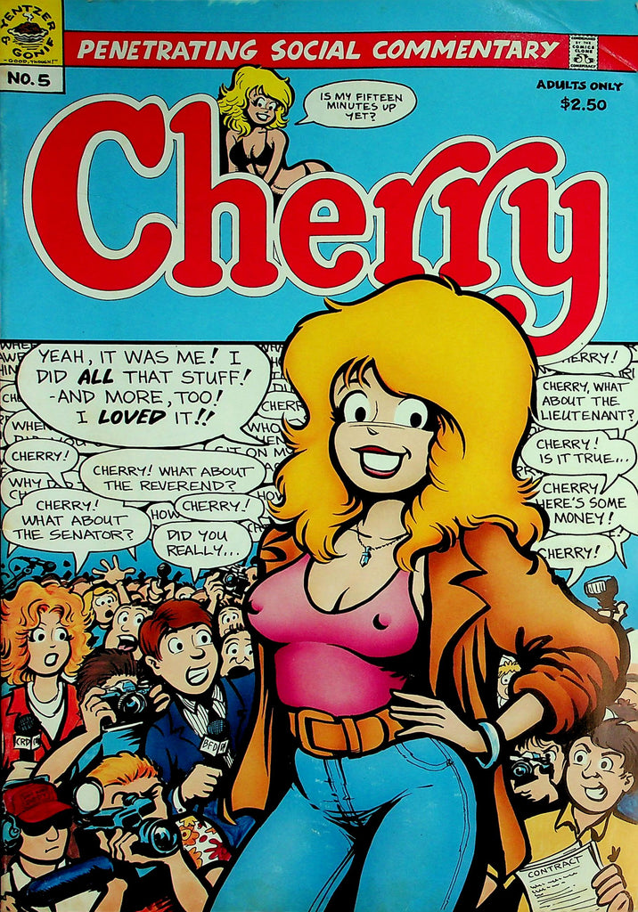 Cherry Adult Comic  #5  1987     020626lmp