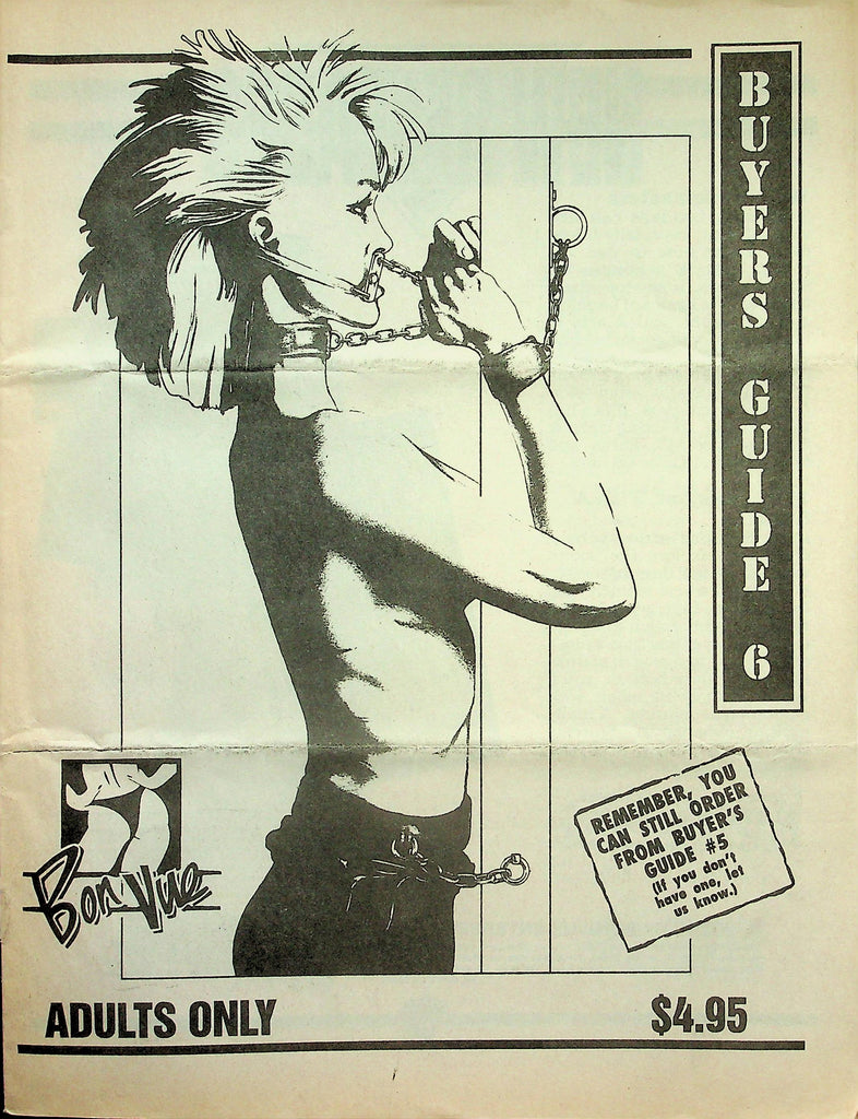 Bon Vue Buyers Guide  Recent Releases  For Lovers Of Fetish  #6 1980's       010226lmp