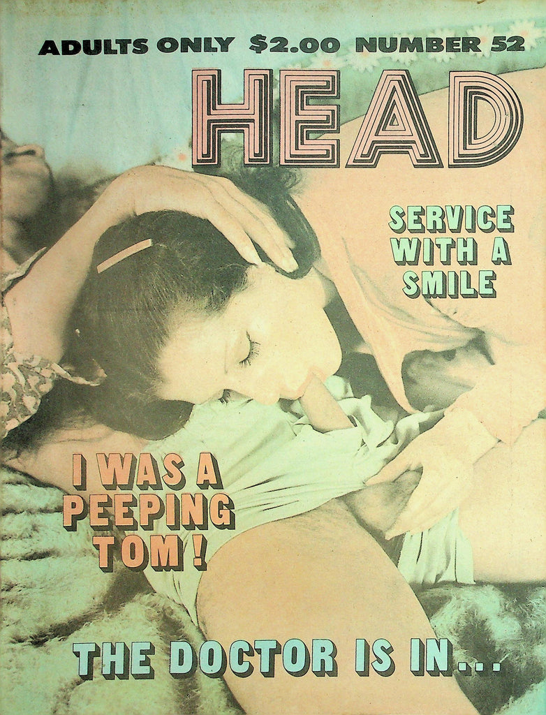 Head Newspaper Magazine   Service With A Smile / The Docter Is In...  #52  1970's  1970's     101226lmp-GSC