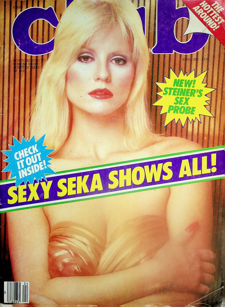 Club Magazine   Sexy Seka Shows All!  April 1983 Paul Raymond     052925lm-p