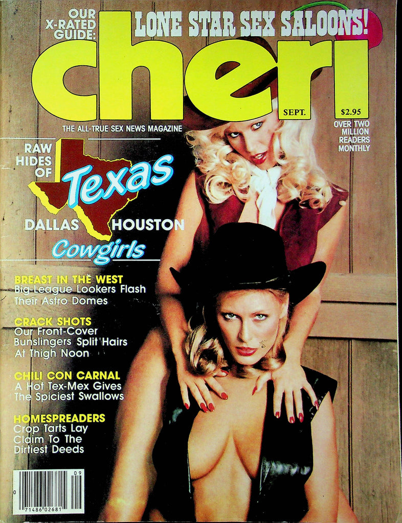 Cheri Magazine Texas Cowgirls September 1982 071823RP