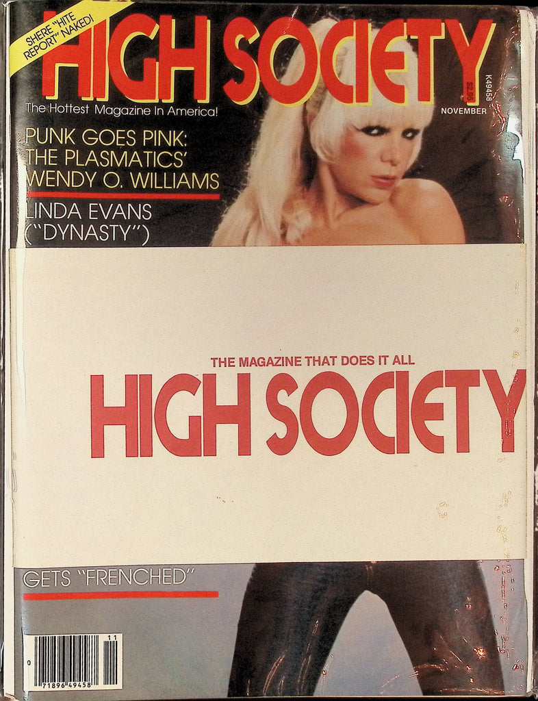 High Society Magazine November 1981 Lynda Evans Sharon Mitchell 120525AMP