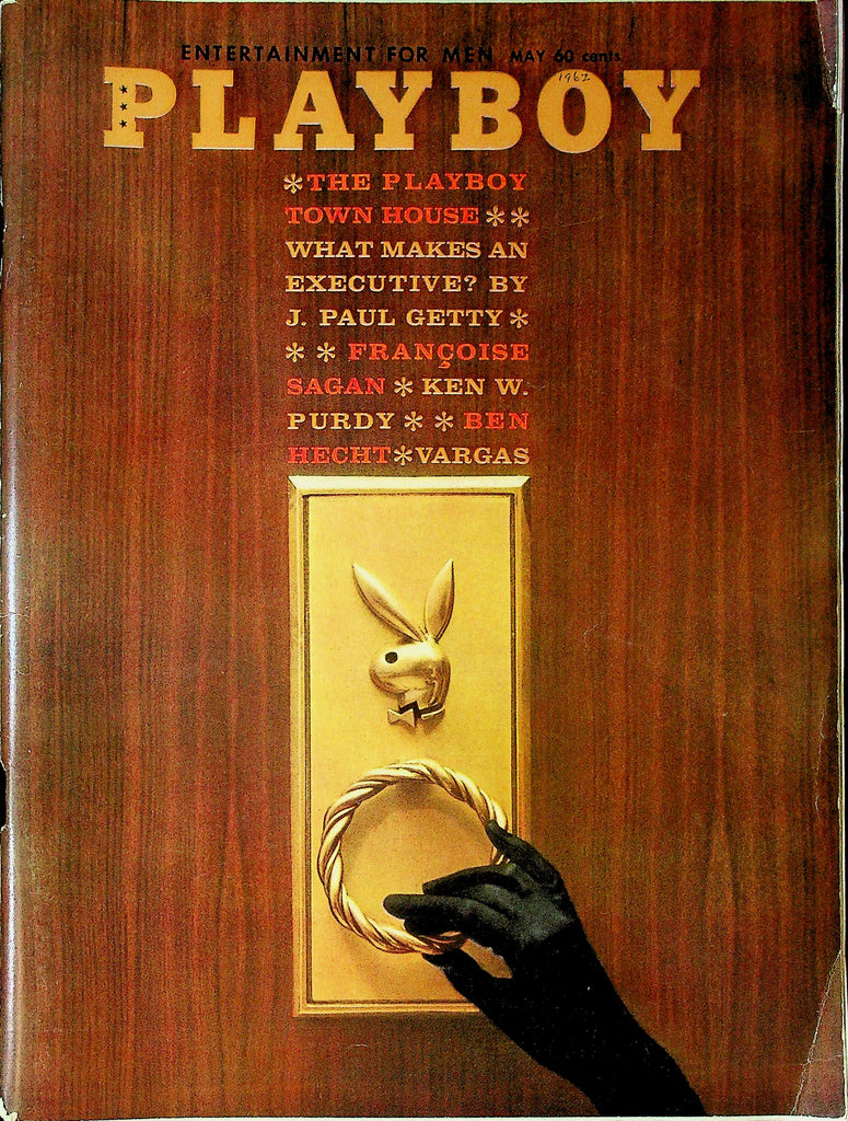 Playboy Magazine Ft. Francois Sagan & Ken Purdy May 1962 091025RP-
