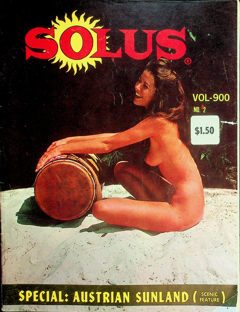 Solus Nudist Magazine  Special: Austrian Sunland  #2 vol.900 1960's   081726lmp-GSC