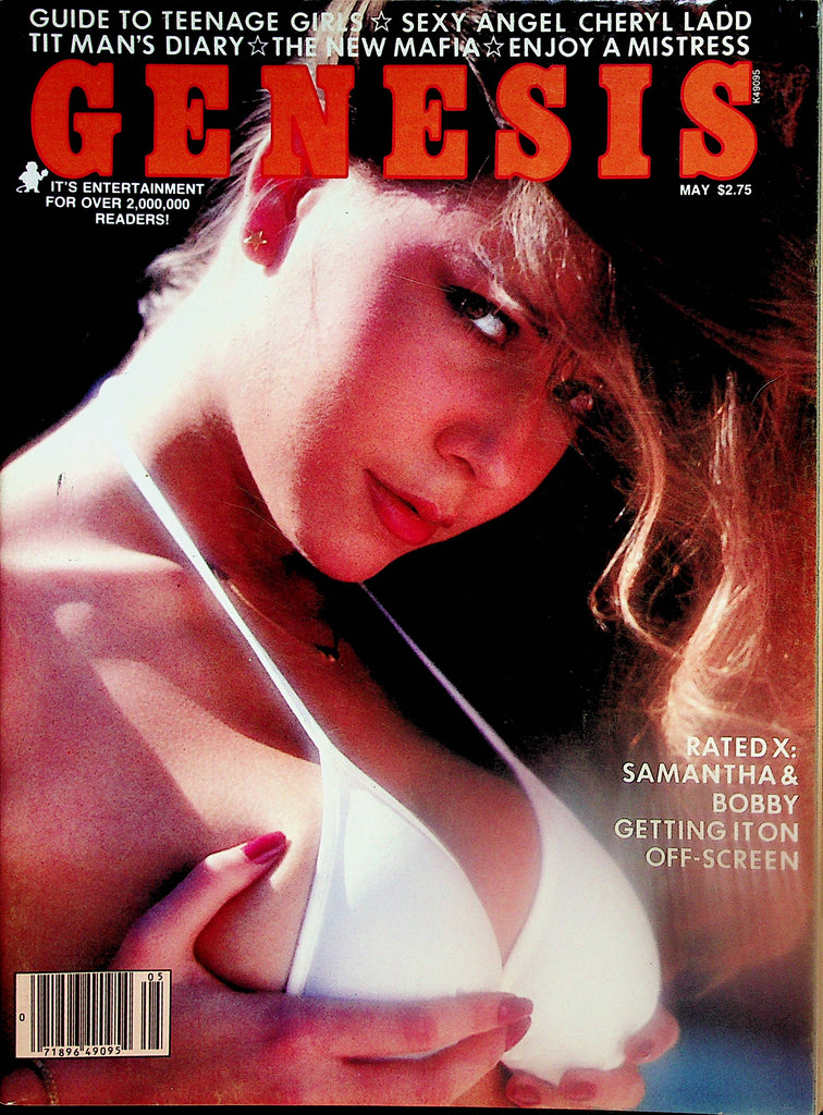 Genesis Magazine  Fun With Samantha & Bobby / Sexy Angel Cheryl Ladd Interview  May 1980    032624lm-p2