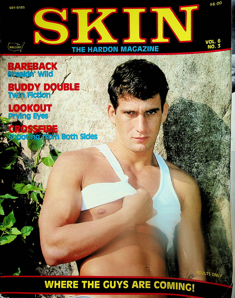Skin Gay Magazine  Bareback-Breakin' Wild  vol.6 #3  1985 Magcorp  101124lm-p