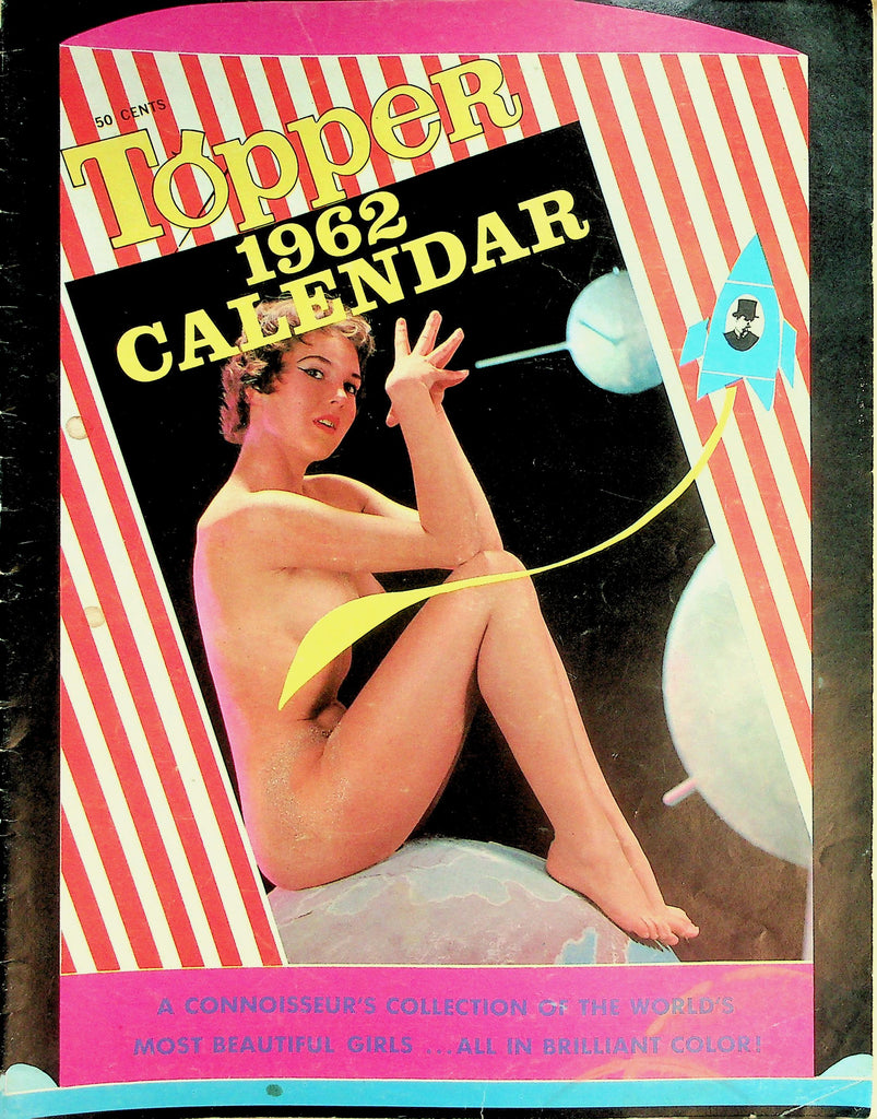 Topper 1962 Wall Calendar  The World's Most Beautiful Girls!     051726lmp