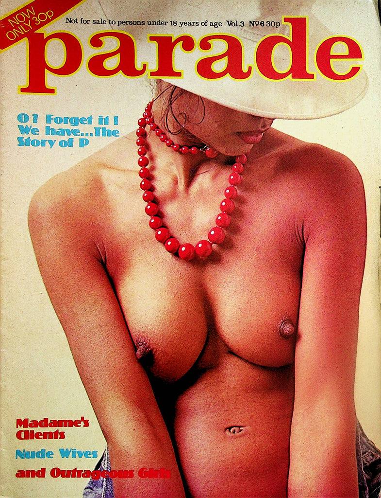 Parade Magazine  Nude Wife Contest / Katie, Kirsti and More!  vol.3 #6  1977    021925lm-p