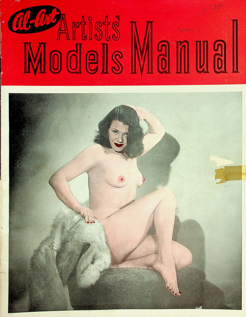 Artists' Models Manual Magazine   Beautiful Sexy Nude Models  #1  1960's    040826lmp