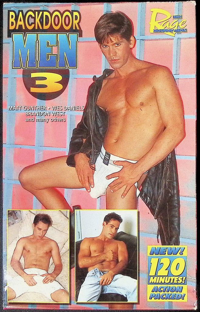 Backdoor Men 3 Metro Inc. Gay VHS 1995 102324JKVHS3