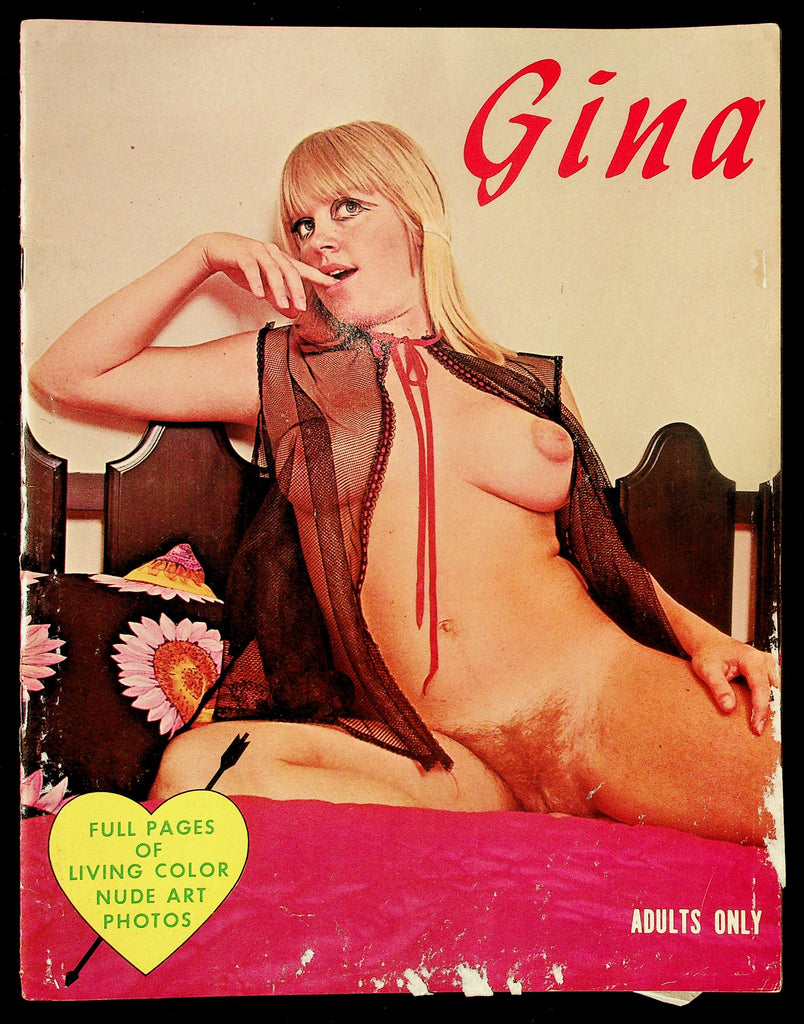 Gina Adult Pictorial Magazine 1980s/1990s Nudity/Kinsey & The Critics Feature 082026hrp-1