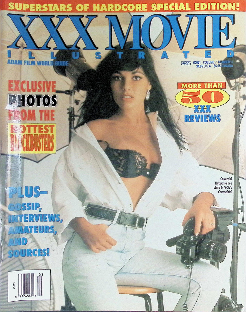 XXX Movie Illustrated Magazine  Vol 7 #3 1980s Hyapatia Lee  101026LLP