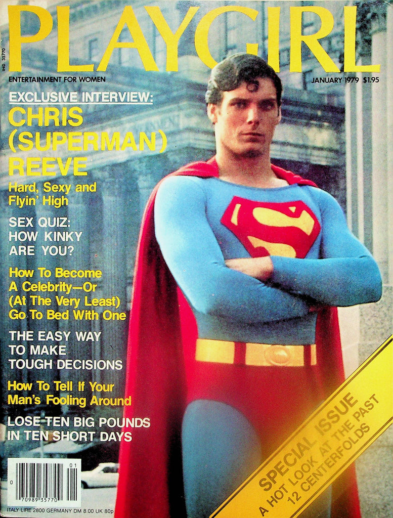 Playgirl Magazine  Superman - Christopher Reeve  January 1979  070225lm-p