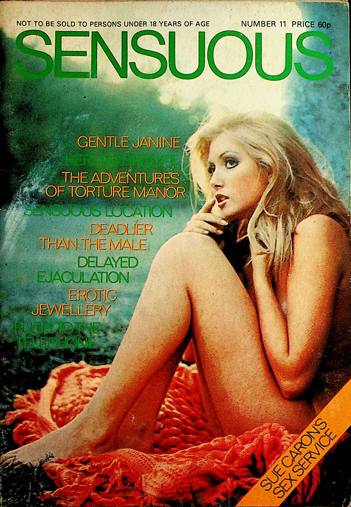 Sensuous Digest  Gentle Janine / Delayed Ejaculation  #11  1970's     061623lm-p2