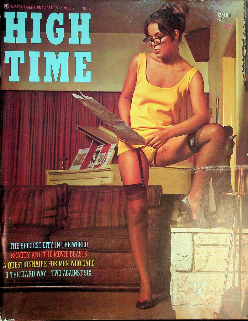 High Time Magazine  Pamela's Patio Playtime / Her Toot Is Sweet  vol.7 #2   1968 Parliament   091726lmp-GSC