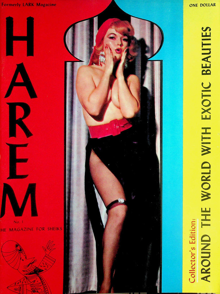 Harem Magazine  Around The World With Exotic Beauties / The Ideal Harem #1 1960's Collector Edition    091926lmp-GSC