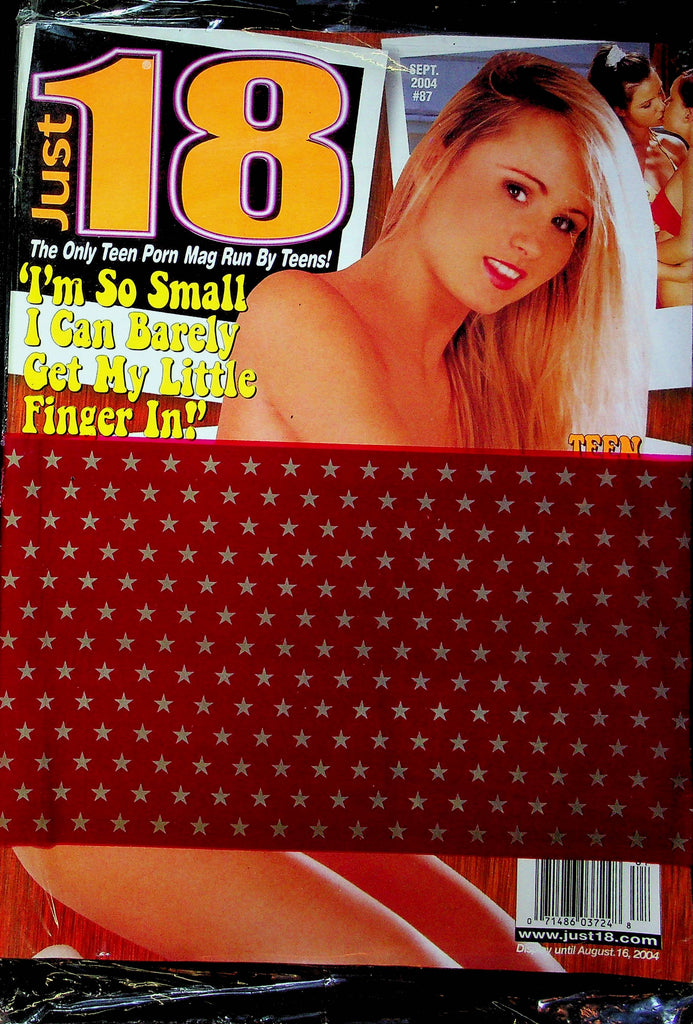 Just 18 Magazine September 2004 #87 SEALED 051623RP
