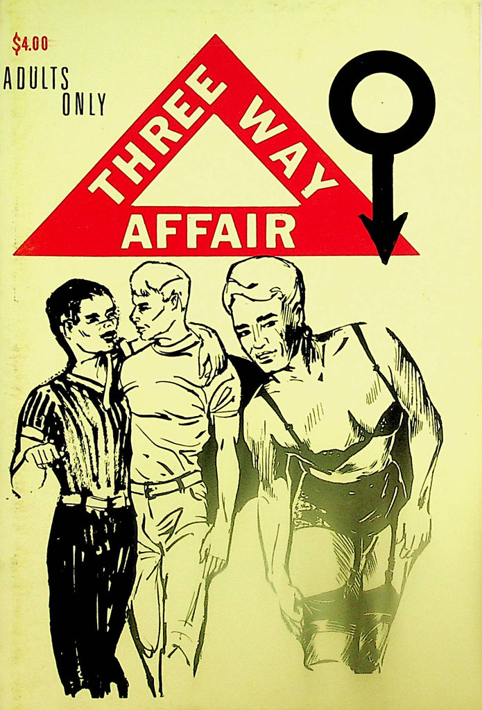 Three Way Affair Gay Book  #1 1990's    103024lm-p