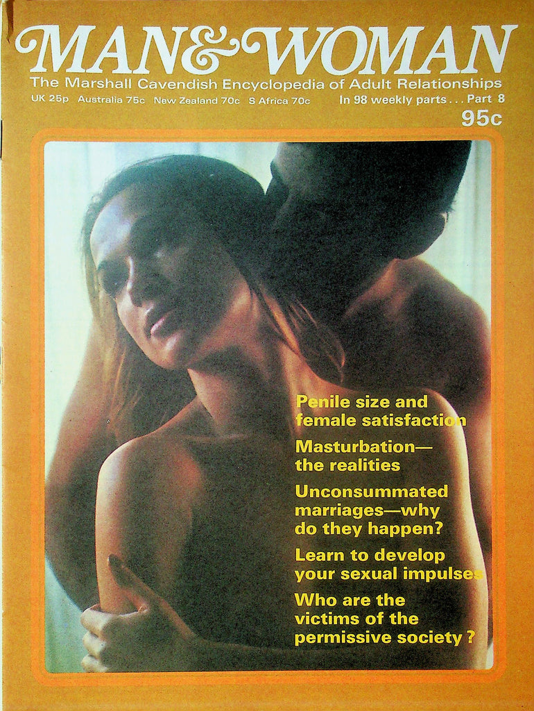 Man & Woman Magazine Part 8 Penile Size And Female Satisfaction 101425RP-