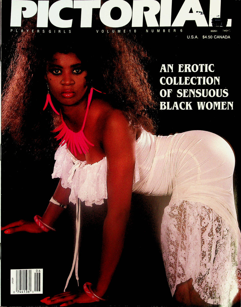Players Girls Pictorial Magazine  Sensuous Black Women: Jacquelyn  vol.10 #6  1990  060125lm-p