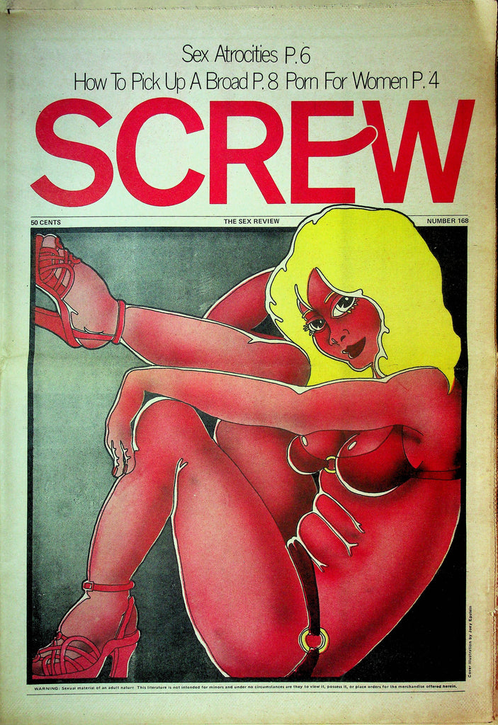 Screw Men's Newspaper How To Pick Up A Broad No.168 May 22 1972 061124OSRP